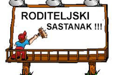 VAŽNO! RODITELJSKI SASTANAK ZA RODITELJE UČENIKA 1. i 5. RAZREDA