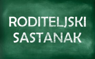 Roditeljski sastanak za roditelje učenika 4. razreda
