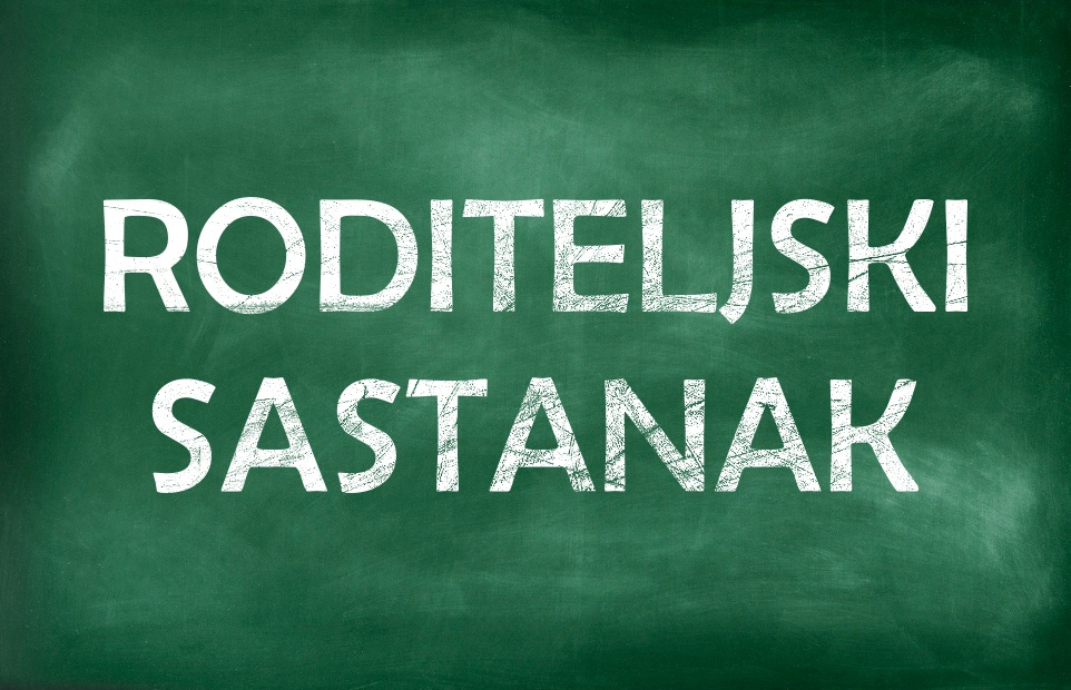 Roditeljski sastanak za roditelje učenika 4. razreda